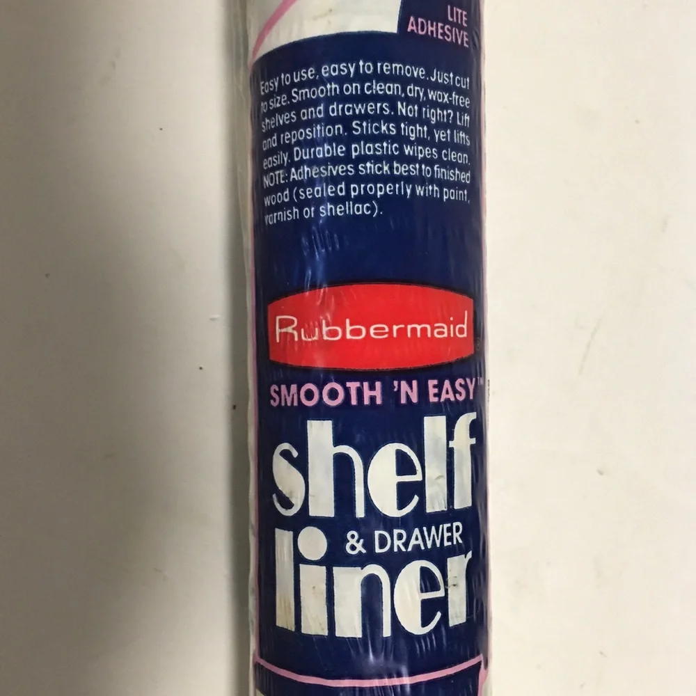 Vtg Rubbermaid shelf paper Smooth & easy light adhesive Geese NOS sealed